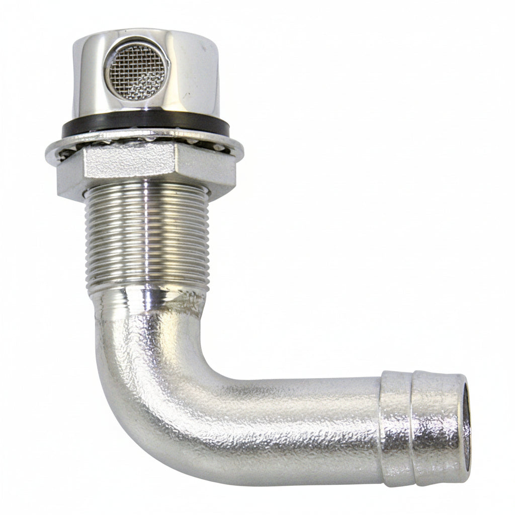 Tankentlüfter Edelstahl A4 Typ B gebogen 90° - ISO 10088