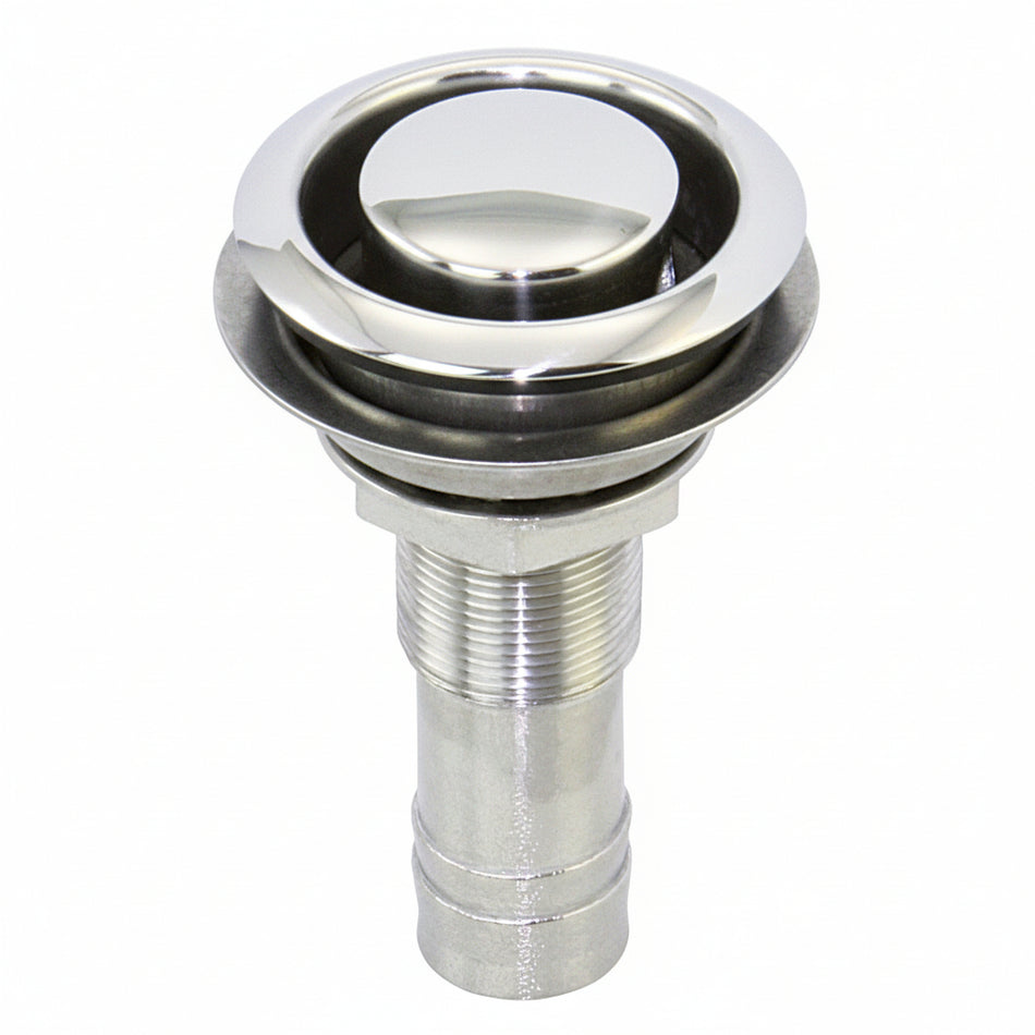 Tankentlüfter versenkt Edelstahl A4 gerade - ISO 10088