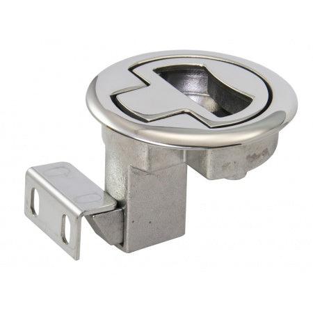 Bodenheber-Schnappverschluss Edelstahl A4 45-60mm wasserdicht IP65 - abschließbar und nicht abschließbar nicht abschließbar