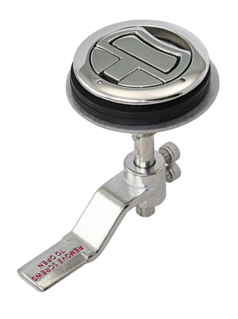 Bodenheber-Drehverschluss A4 60mm - Schottriegel Edelstahl 1.4401