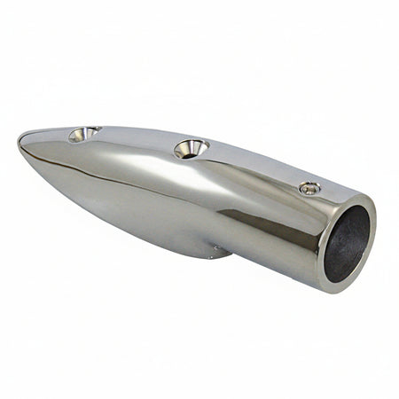 Handlauf-Endstück Edelstahl 1.4401 - Runde Form 8° für 22mm