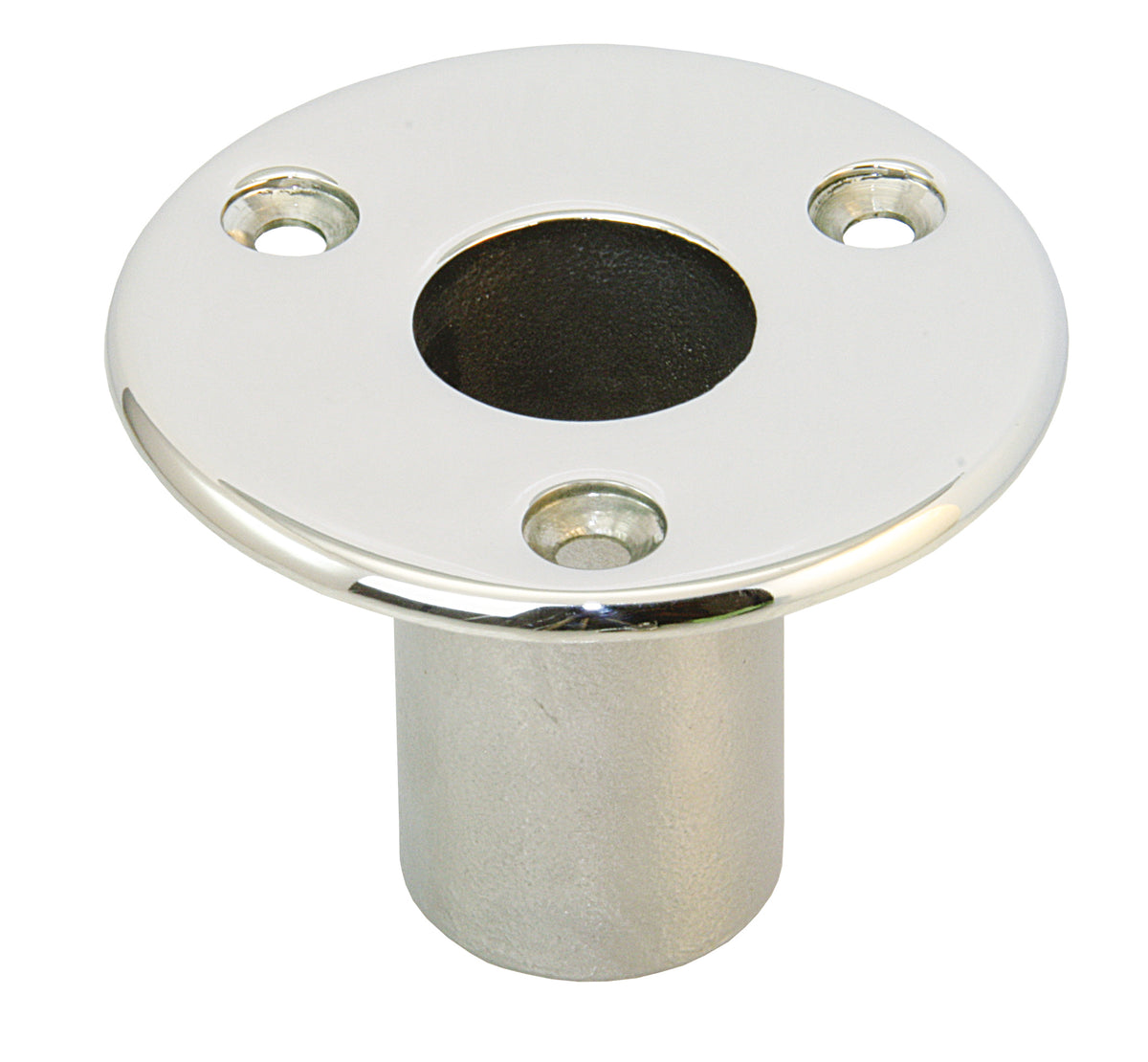 Persenning Rohrhalter Edelstahl A4 - Einbau-Rohrsockel für 22mm/25mm