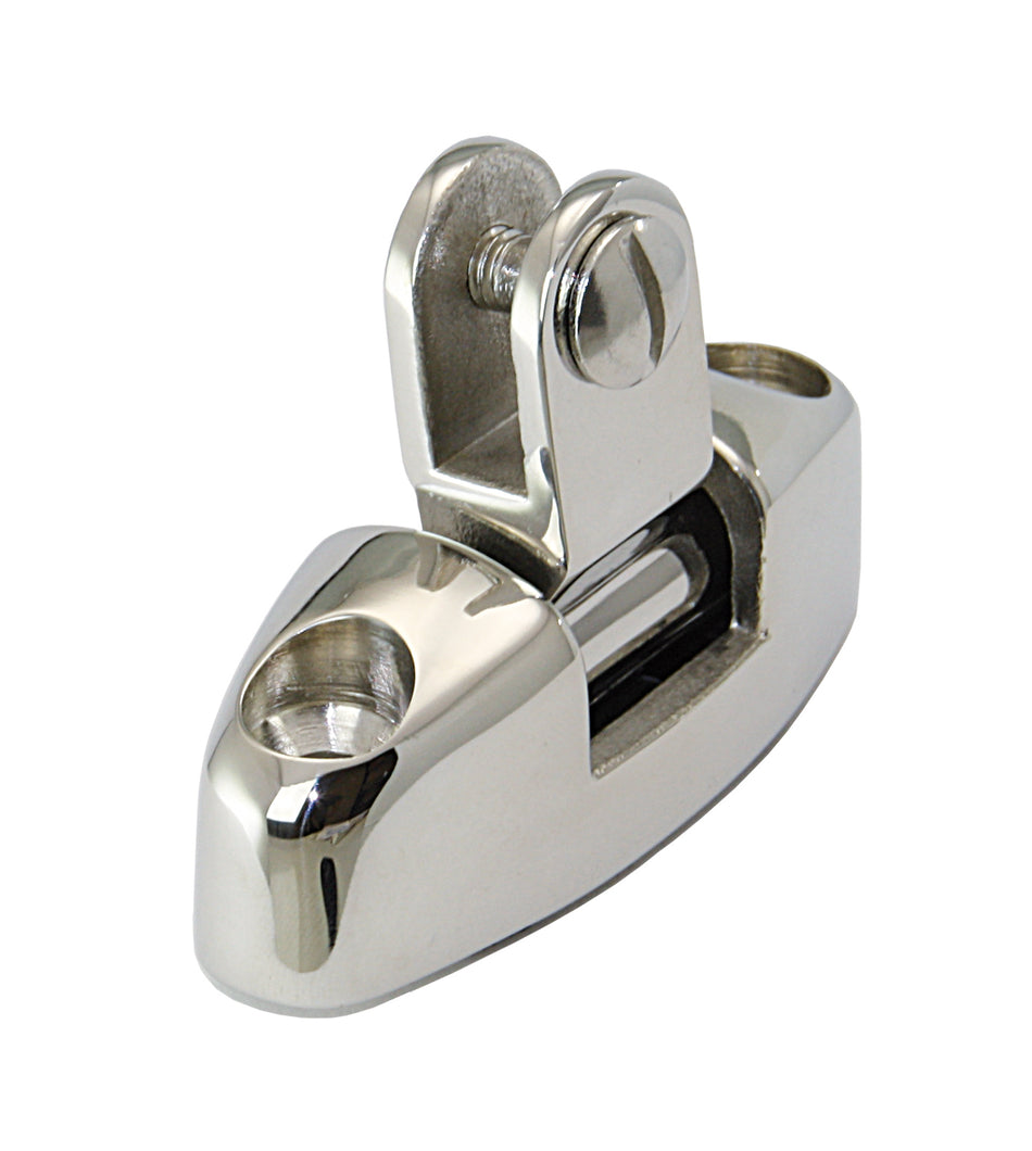 Verdeckgelenk Edelstahl AISI 316 - Hohe Ausführung mit M6 Schraube metrisch