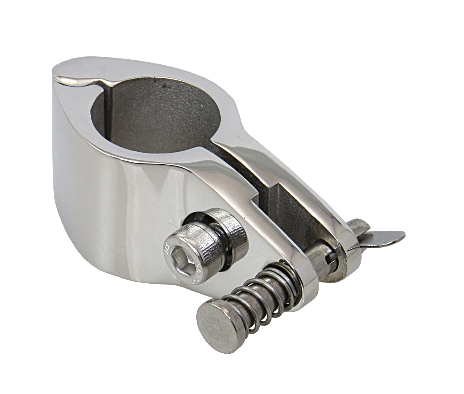 Klappverdecks Mittelstück Edelstahl AISI 316 - Aufklappbar für 22mm/25mm/30mm