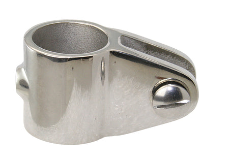 Rohrgelenkstück Edelstahl AISI 316 - Verstärkt mit langem M6 Gewinde für 20mm/22mm/25mm/30mm