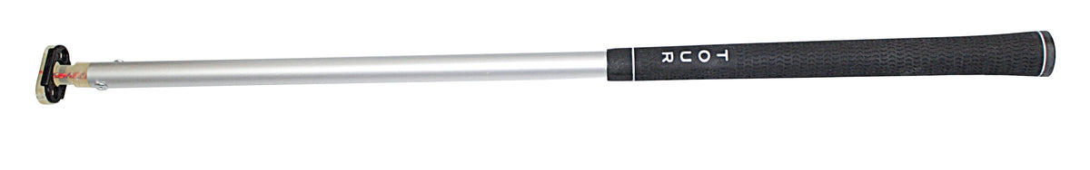 LINDEMANN Pinnenausleger EKR8060 – eloxiertes Aluminium-Rohr 16 mm mit Golfschlägergriff und transparentem Gummigelenk SS2344D