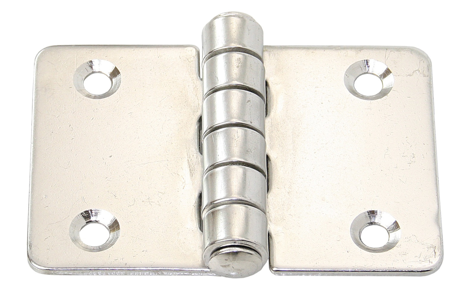 Scharnier AISI304 gestanzt symmetrisch 90x60mm - Edelstahl 1.4301