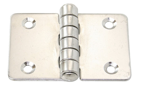 Scharnier AISI304 gestanzt symmetrisch 90x60mm - Edelstahl 1.4301