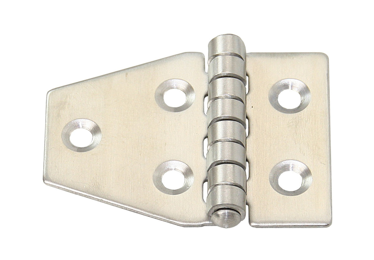 Scharnier AISI 316 gestanzt 55x40mm Edelstahl asymmetrisch