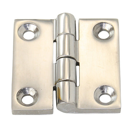 Scharnier A4 symmetrisch - Edelstahl 1.4401 Feinguss mit Schrauben