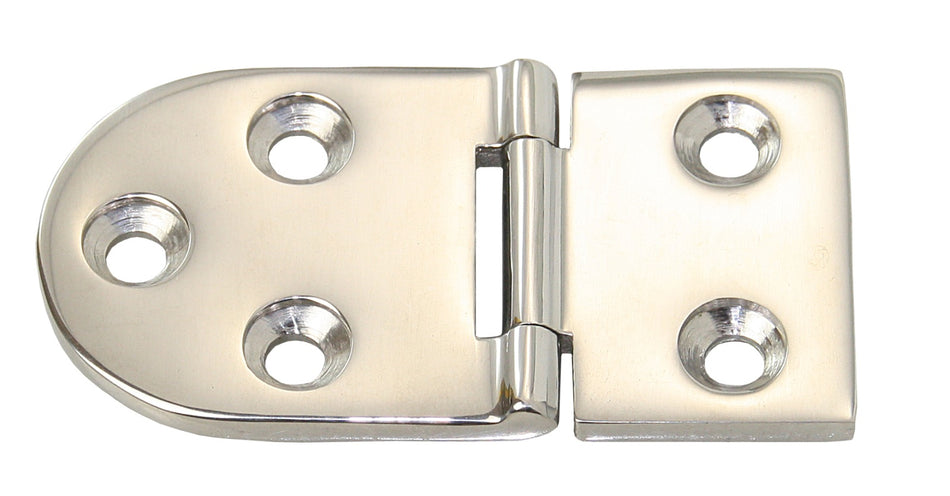 Scharnier A4 76x40mm - Edelstahl 1.4401 Feinguss mit 5 Schrauben