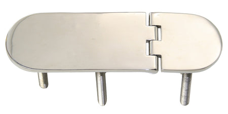 Scharnier mit Gewindebolzen A4 126x40mm - Edelstahl 1.4401 M6x86mm