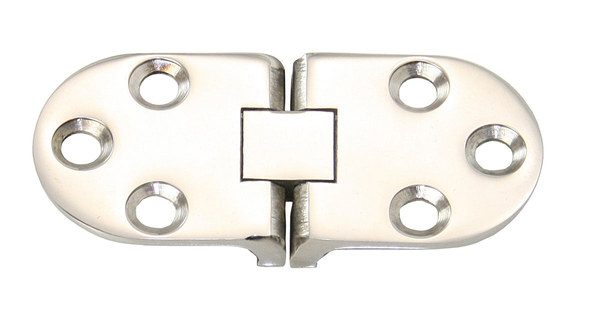 Tischplattenscharnier A4 66x30mm - Edelstahl 1.4401 Feinguss 2,5mm