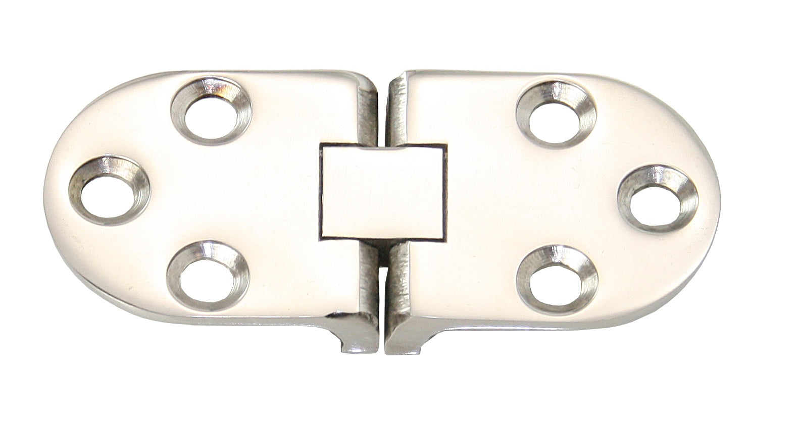 Tischplattenscharnier A4 66x30mm - Edelstahl 1.4401 Feinguss 2,5mm