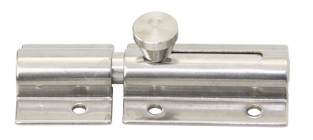 Schubriegel Edelstahl AISI 304 50+30mm mit Gegenplatte