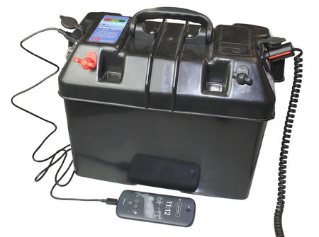 Batteriekasten POWER USB - mit USB-A Anschluss und 12V Steckdose