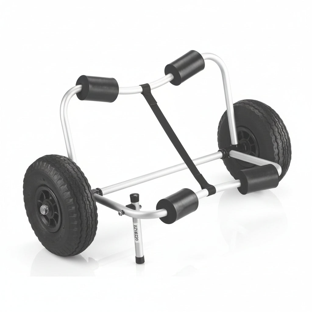 Transportwagen EZ16230S für Optimist, Kajak & Kanu – mit Gurt und 9" Luftreifen, Gesamtbreite 755mm