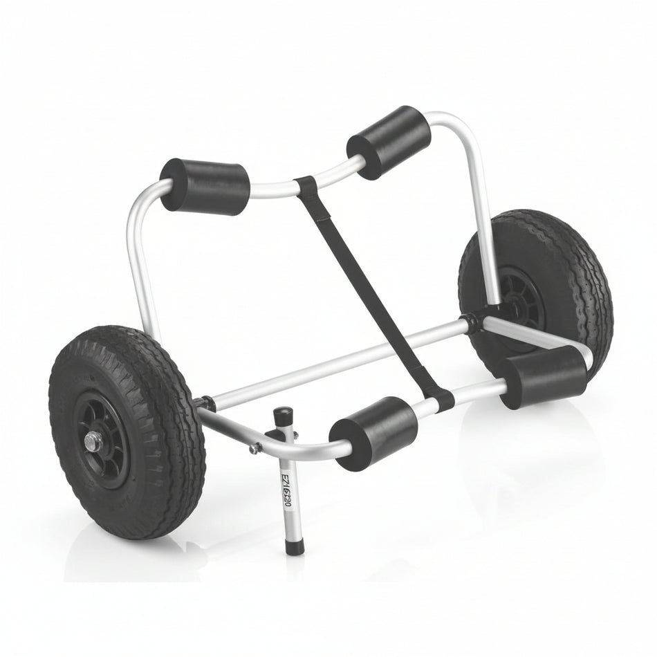 Transportwagen EZ16230S für Optimist, Kajak & Kanu – mit Gurt und 9" Luftreifen, Gesamtbreite 755mm