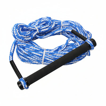Wasserski-Leine EZ20752 Standard – 23m schwimmfähiges Tauwerk 8mm, T-Griff