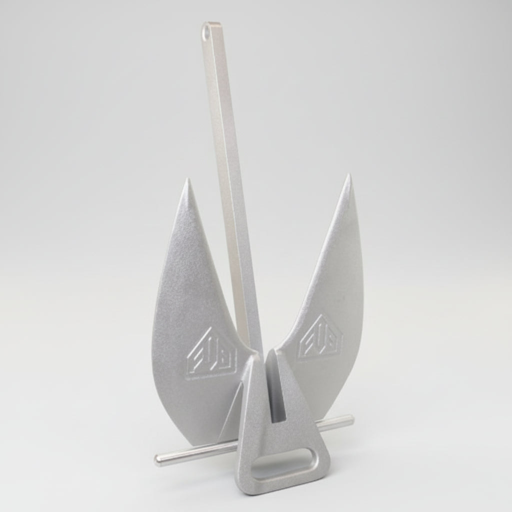 FOB LIGHT Aluminium Anker – Alu-Magnesium-Legierung – 2-4 kg – Lloyd's & Veritas