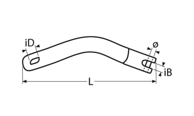 Ankerkettenwirbel Force AISI 316 – für Kette 6–8 mm