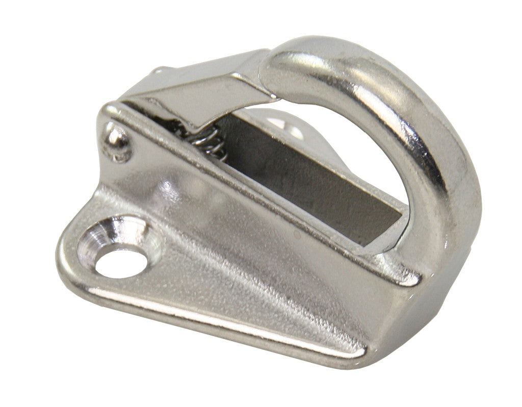 Fenderhaken mit Schnappverschluss - Edelstahl A4 - 43mm - 10 Stück