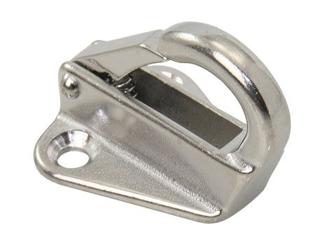 Fenderhaken mit Schnappverschluss - Edelstahl A4 - 43mm - 10 Stück