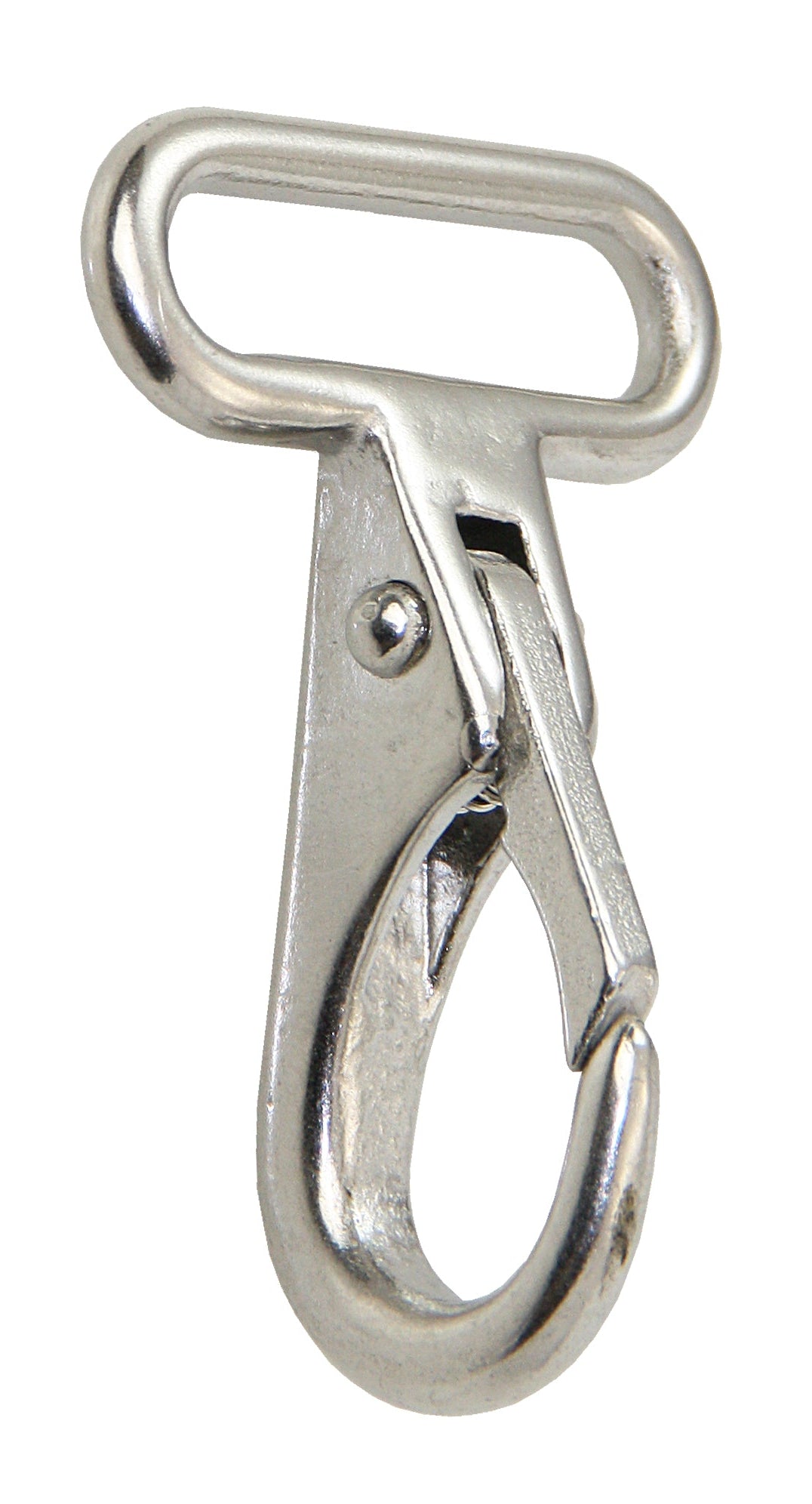Gurtbandhaken Edelstahl 1.4401 FK6525 – ohne Wirbel, für 25mm Gurtband, La 50mm, Ø 6,5mm