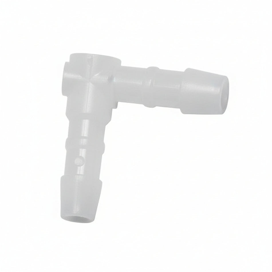 Schlauchverbinder 90° Winkel POM Weiß 10-25mm - 5er Pack