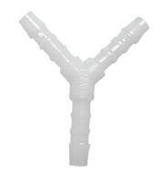 Schlauchverbinder Y-Stück POM Weiß - 5er Pack