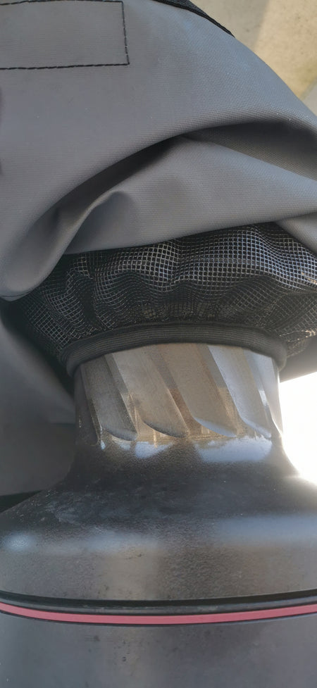 OUTILS OCEANS Winschenabdeckungen - Grau, mit Belüftung