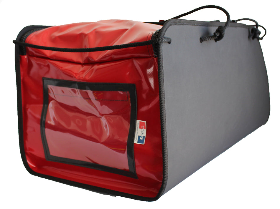 Outils Oceans Falttaschen Matos – Halbstarre Stautaschen 47/72 Liter Navy & Rot