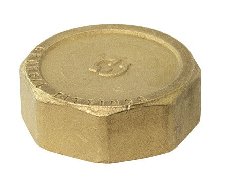 Endstopfen Messing - Innengewinde - Verschiedene Größen - Blindstopfen