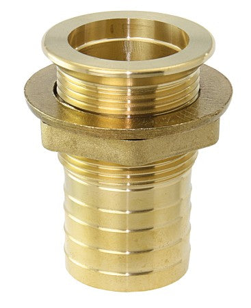 Decksablauf Messing 58 mit Schlauchanschluss - Verschiedene Größen