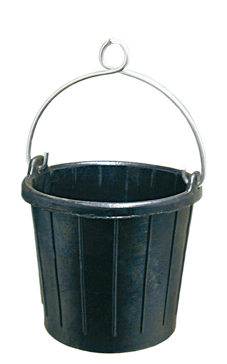 Schlagpütz Gummi 7 Liter - Robuster Gummieimer mit Bügel