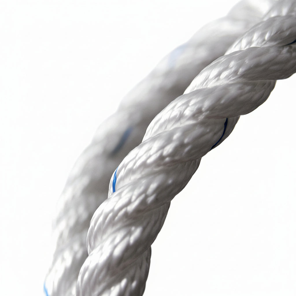 GLEISTEIN GeoTwist PES 6mm weiß 220m Spule