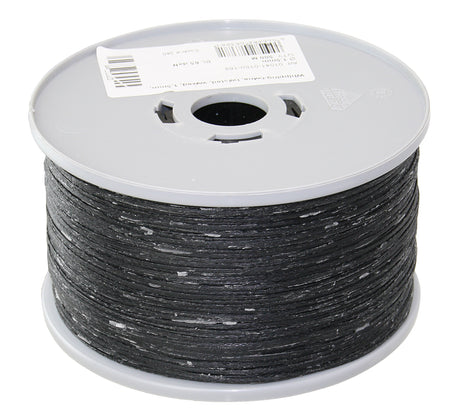 GLEISTEIN Takelgarn gewachst - Professionelles geflochtenes Garn auf Langspulen 1.5 mm schwarz