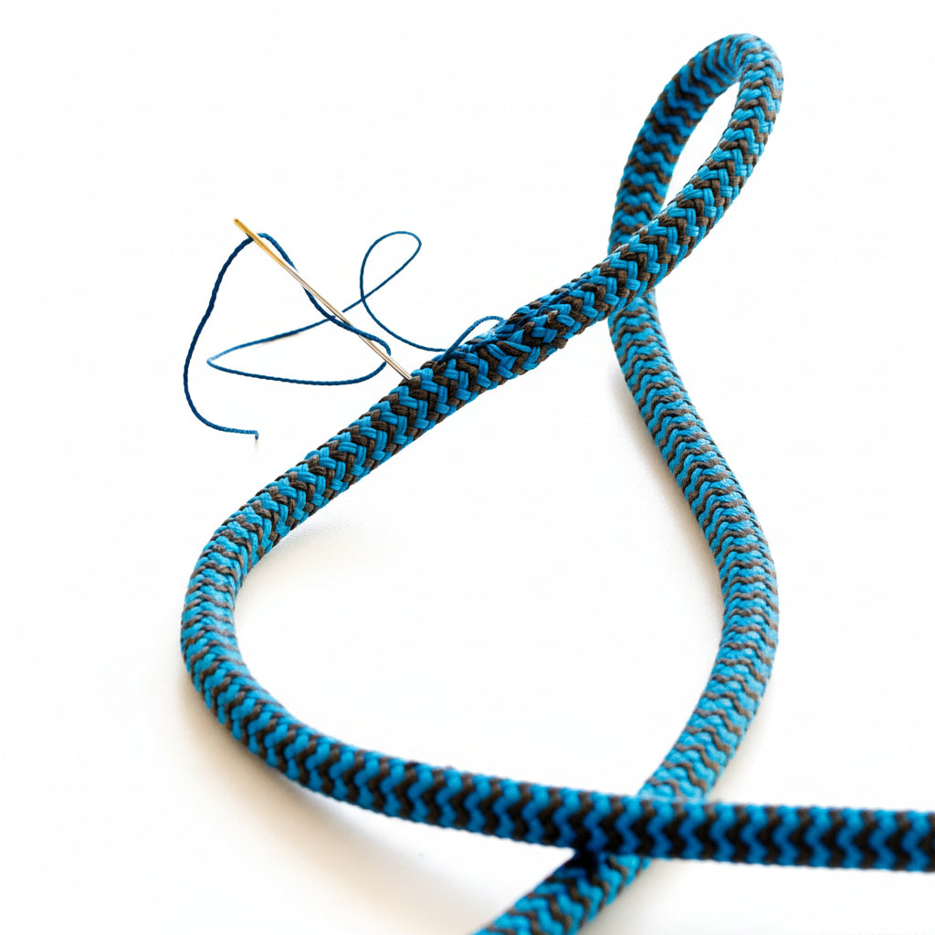 GLEISTEIN RollerTwin Dyneema/PES/Technora 6mm blau/schwarz