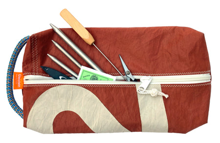 GLEISTEIN Spleißertasche - Nachhaltige Tasche aus gebrauchtem Segeltuch