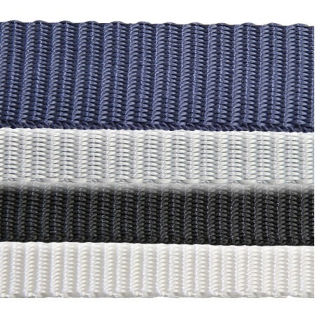 Gurtband Polypropylen 25mm - Hochfest & Wasserabweisend | 100m Rolle Schwarz