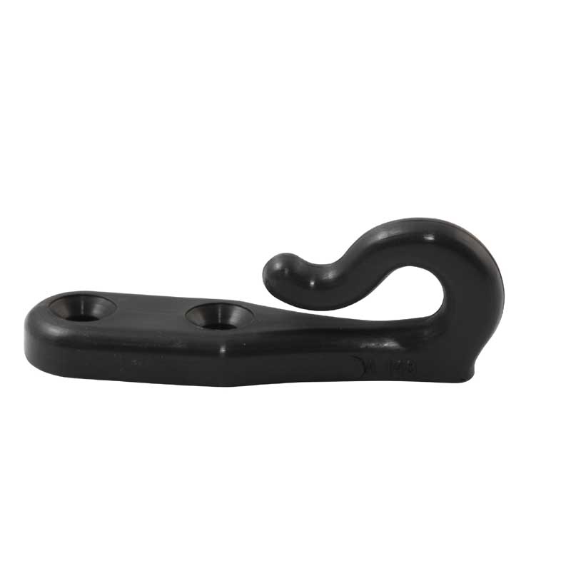 Holt Allen Laschhaken Nylon anthrazit - Wandhaken für Tauwerk