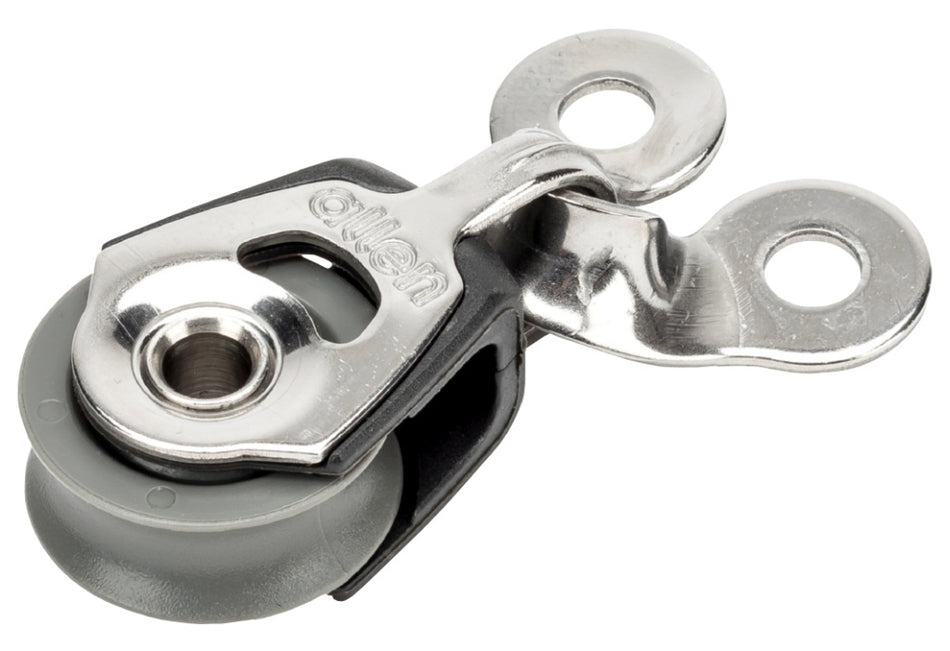 ALLEN Einfach-Liegeblock gleitl. 20mm, Seil 6mm, Öse