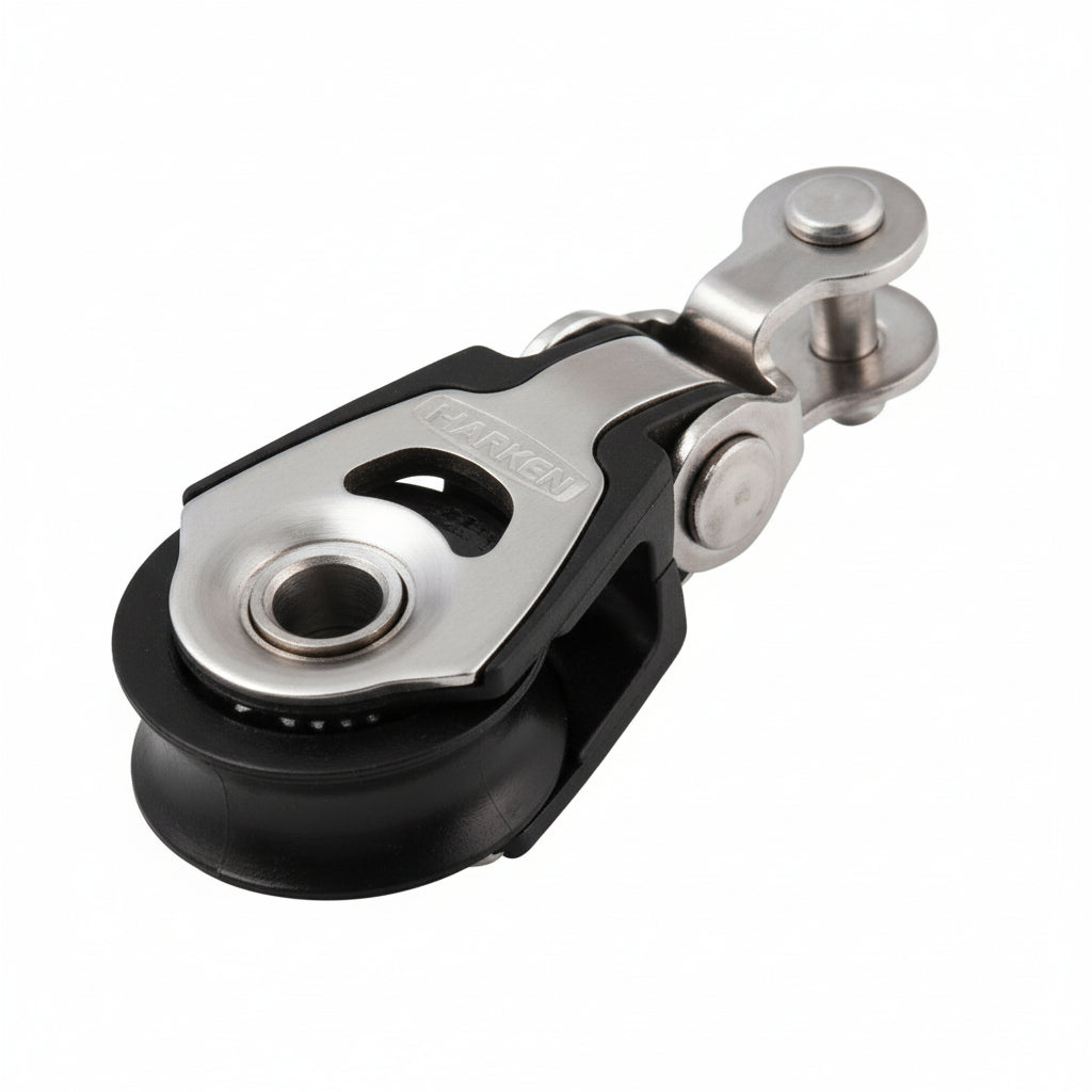 ALLEN Einfachblock kugelgelagert 30mm mit Gabel - für Tau 6-8mm