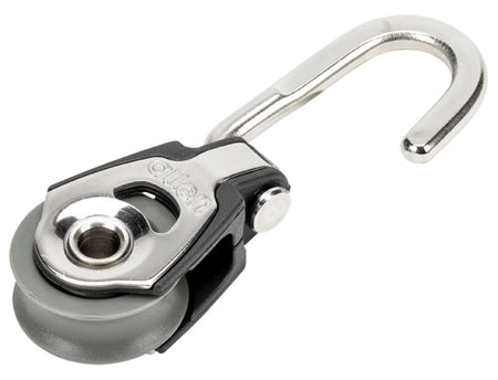 ALLEN Einfachblock gleitl. 20mm, Seil 6mm, Haken