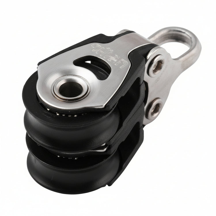 ALLEN Doppelblock kugelgelagert 30mm mit festem Auge - für Tau 6-8mm