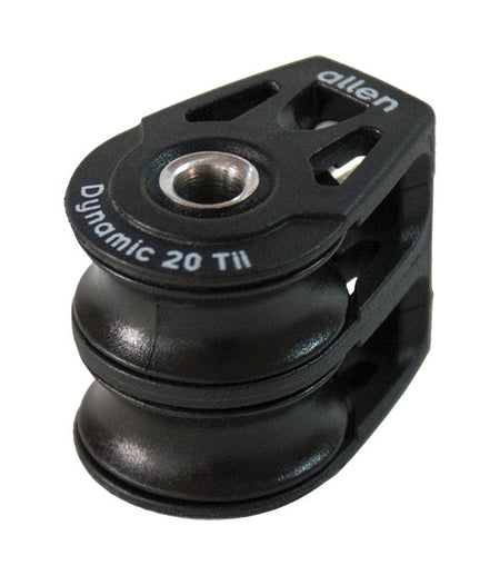 ALLEN Doppelblock Tii-On kugell. 20mm, Seil 6mm, ohne Schlaufe