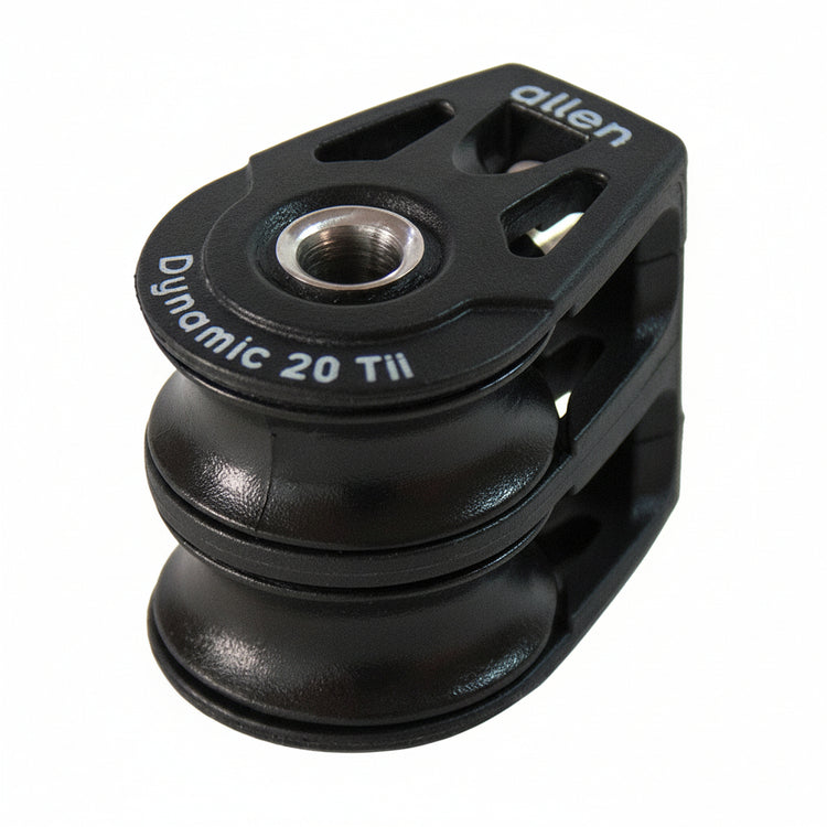 ALLEN Doppelblock Tie-On kugelgelagert 20mm - Schlaufenblock für Tau 2,5-6mm