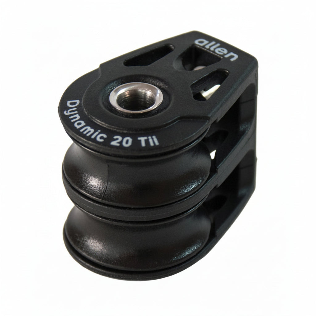 ALLEN Doppelblock Tie-On kugelgelagert 30mm - Schlaufenblock für Tau 6-8mm