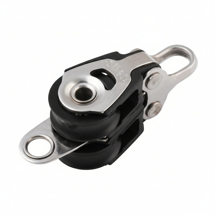 ALLEN Doppelblock kugelgelagert 30mm mit Unterbügel - für Tau 6-8mm