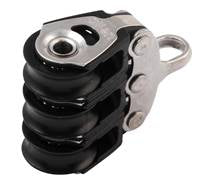 ALLEN Dreifachblock kugell. 30mm, Seil 8mm, Auge